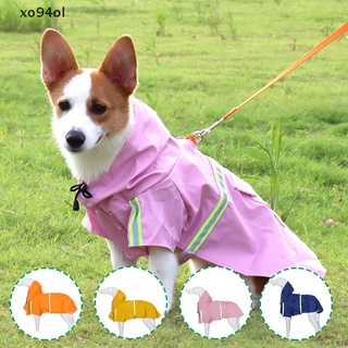 Xo94ol mascotas impermeables perros reflectantes perros impermeables moda chaquetas impermeables para mascotas.