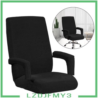 [precio De actividad] funda giratoria totalmente extensible para silla en casa, oficina en casa - Navy L