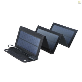 Sunshine 20W cargador Solar plegable Panel Solar con puertos USB impermeable Camping viaje Compatible para iPhone y Android Smartphones