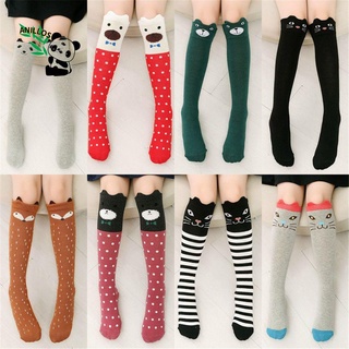 ANILLOS,CL Girl Socks Kids Dance Socks 3-12 Years Old Long Tube Children's Knee Socks Princess Winter Cotton Warm Leg Warmers