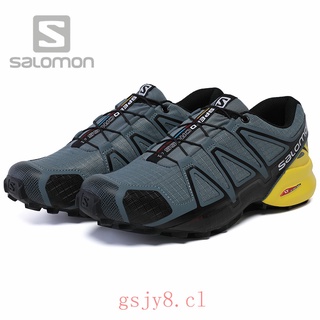 Original Salomon Speed Cross 4 Zapatos de hombre alta calidad zapatos deportivos Zapatos para correr casuales de moda y cómodos.