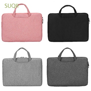 SUQII 11 13 14 15.6 inch New Laptop Sleeve Large Capacity Briefcase Handbag Universal Fashion Notebook Case Shockproof Protective Pouch Business Bag/Multicolor