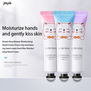 Ready Fresh lilac cat claw hand cream moisturizing anti dry crack autumn and winter Moisturizing Hand Cream in stock