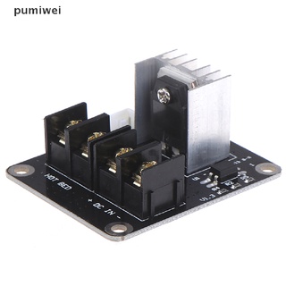 pumiwei impresora 3d módulo de expansión hotbed inc 2pin plomo anet a8 a6 a2 compatible negro cl