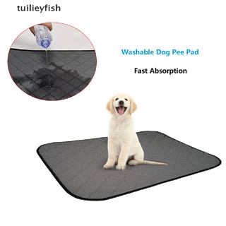 alfombrillas de perro tuilieyfish lavables almohadillas de orina antideslizantes para cachorros, control de almohadillas impermeables para mascotas, suelo cl