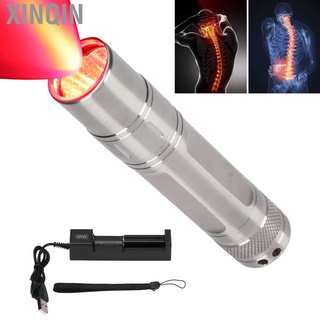 xinqin portátil de terapia infrarroja lámpara led 630nm 660nm 850nm luz roja profunda dispositivo de la máquina para el alivio del dolor muscular relax (4)