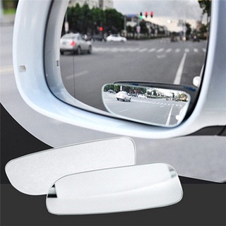 {FCC} 2 piezas universales de coche Auto 360 gran angular convexa vista lateral trasera espejo de punto ciego