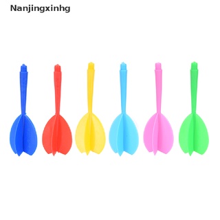[Nanjingxinhg] 30pcs ABS Multicolor Durable Plastic Darts Shaft Flight Set Darts Replacement [HOT] (1)