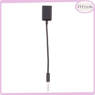 cable convertidor de audio aux macho de 3.5 mm a usb 2.0 hembra negro (1)