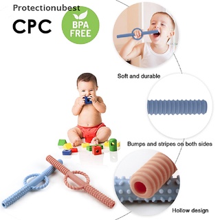 Protectionubest Baby Molar Rods Baby Molar Rings Children's Full Silicone Soothing Hollow Stick NPQ