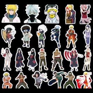 TIME 100Pcs Cartoon Anime NARUTO Waterproof Stickers Skateboard Suitcase Guitar Decal CL (8)