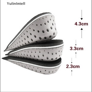 Yimy - plantilla Unisex para levantamiento de tacón, almohadilla para zapatos, aumento de altura, elevador