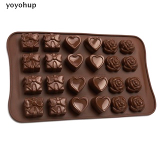 yoyohup moldes de silicona para chocolate/utensilios antiadherentes para hornear pasteles cl