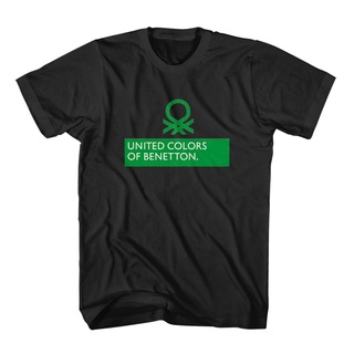 United Colors Of Benetton Logo Moda Casual Algodón Hombre Camiseta