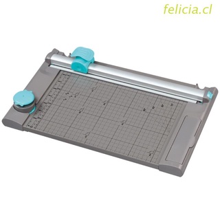felicia Paper Cutter with Storage Case Paper Trimmer 5-in-1 Cutting Patterns Replaceable