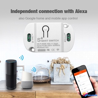 Smart switch template timer 16A Wifi wireless switch smart home group controlled remote control automation compatible with Tuya Alexa Google Home creat3c
