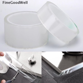 Fwmy impermeable Anti-leche cocina baño fuerte autoadhesivo transparente cinta jalea