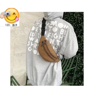 ☆ ♨ ☆ Riñonera para hombre Casual Funcional Money Phone Pouch Belt Bag (9)