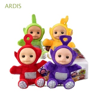 ARDIS Cute Teletubbies Plush Toy Bag Pendent Tinky Doll Teletubbies Keychain Key Ring Action Figure Doll Small Cartoon Backpack Ornaments Winky Stuffed Dolls Dipsy Doll/Multicolor