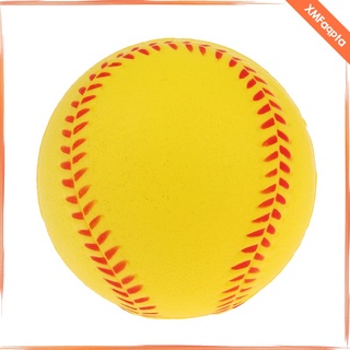4x 9\\\\" bola animosa de béisbol para entrenamiento de bates de seguridad amarillo (9)
