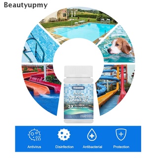 [beautyupmy] tableta de cloro efervescente de limpieza de piscina con limpieza de piscina flotante limpieza caliente