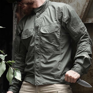 [i] chaqueta táctica camisa militar ejército ropa camuflaje multi bolsillos primavera verano masculino combate outwear rip stop [caliente]
