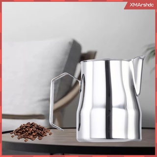 café leche espuma taza latte arte jarra herramienta al vapor jarra espumador taza