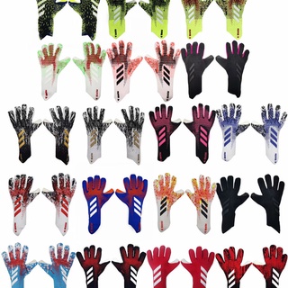2021predatorNuevo Falcon guantes de portero de fútbol guantes de portero avanzado antideslizante de látex sin protección para los dedos
