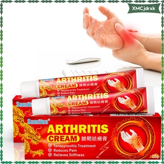 pack de 2 tendinitis artritis ungüento de mano crema de muñeca codo alivio del dolor