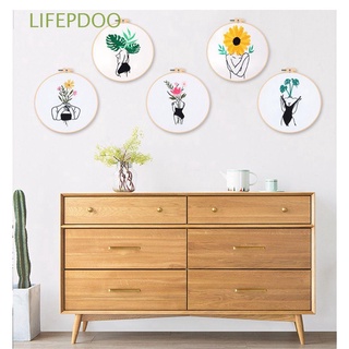 LIFEPDOO Home Decoration Cross Stitch Painting Sewing accessories Embroidery Kit DIY Crafts Beginner Wall Decor Handmade Needlework