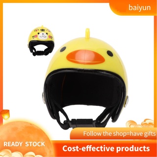 casco de pollo baiyun 1.3x1.3x1.3 pulgadas sombrero de mascota ajustable para patos aves pollos