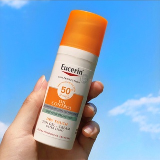 Eucerin Eucerin refrescante aceite Control protector solar Facial 50ml piel sensible protección UV SPF50+ (2)