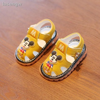 2021 zapatos de primavera y verano nuevos para bebé 0-2 años zapatos con suela suave para niños y niñas sandalias con suela (8)