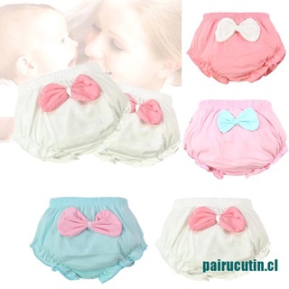mydream*Baby girl infant training Pants panties Cloth Diapers kids big bow underwear