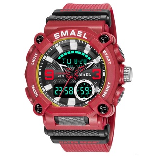 Smael reloj deportivo Multifuncional Luminoso para hombre con pantalla dual lv11 .br