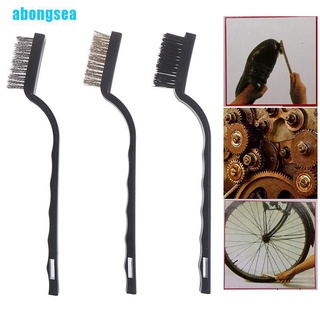 Abongsea Kit De cepillos De acero inoxidable 3x Para Remover óxido/juego De herramientas De limpieza De Metal