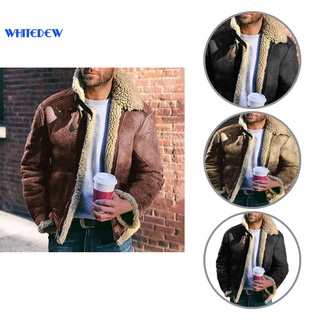 Rb01 abrigo De color sólido/Vintage/grueso Para Uso diario Para hombre