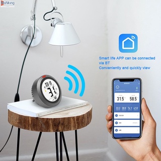 detector De Temperatura Y Humedad Inteligente compatible Con Bluetooth , Con sensor Monjes