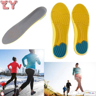 LY - cojín para zapatos, transpirable, plantillas para zapatos, espuma deportiva, absorción de golpes, absorción de sudor