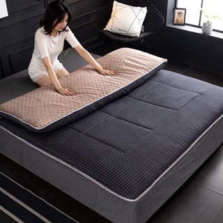 Colchón más grueso tapicería dormitorio colchón estudiante individual Mat Tatami esponja alfombra hogar cama doble colchón