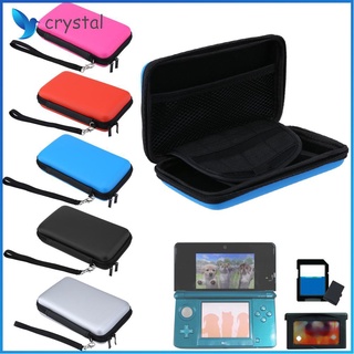 Crystal - bolsa de transporte duro portátil para Nintendo 3DS, 3DS, NDSI, NDSL, nuevo 2dsxl ll