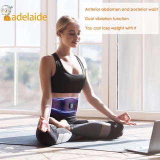 Adelaide Smart EMS estimulador Abdominal cinturón tóner muscular entrenamiento Slim pegatinas