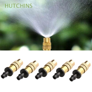 HUTCHINS Adjustable Spray Sprinkler Water Garden Supplies Misting Nozzle Watering 5pcs Cooling Brass Lawn Irrigation Thread Sprayers/Multicolor
