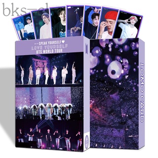54 Unids/Caja KPOP BTS Lomo Card Set Álbum Mini Tarjeta De Fotos Postal Bangtan Boys Colectiva Photocard