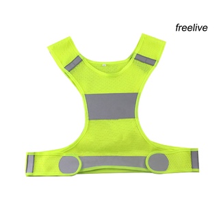 Blp_ chaqueta reflectante ajustable para correr nocturna/ciclismo/seguridad/alta visibilidad (4)
