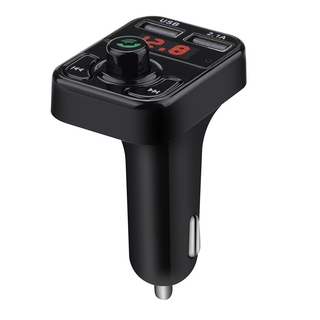 B3 Bluetooth Kit de coche manos libres transmisor FM Radio coche reproductor MP3 cargador USB (8)