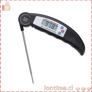 ✨Precio de valor✨ Folding Waterproof Food Electronic Thermometer Digital Kitchen Thermometer