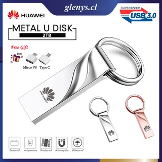 huawei usb3.0 listado de nuevos 2 tb usb flash drive de metal puro flash drive usb compacto pendrive