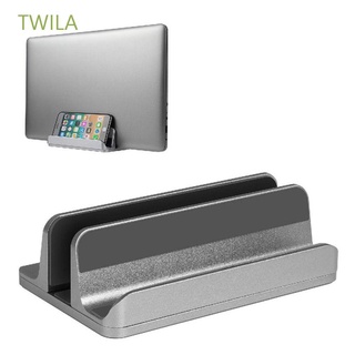 TWILA Aluminum Alloy Bracket Desktop Tablet Holder Laptop Stand Office Supply Universal Cooling Storage Notebook Non-slip Vertical Stand/Multicolor