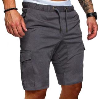 Cargo Shorts Men Summer Multi-pocket Boardshorts Breathable Male Casual Shorts Comfortable Fitness Mens Short Pants Bodybuilding (3)